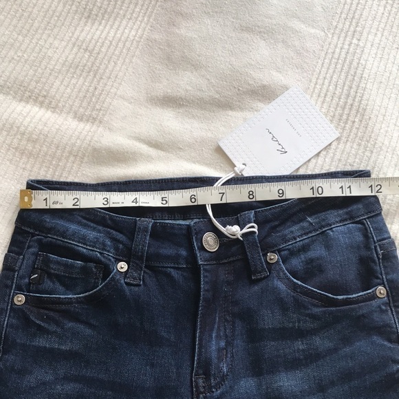KANCAN Austyn Low Rise Ankle Skinny Jeans Size 24 Dark Wash - Picture 9 of 13